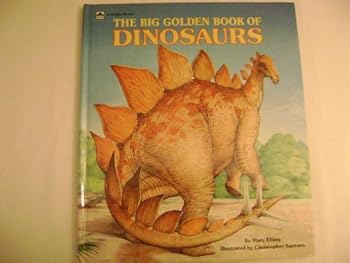 Hardcover Big Golden Book of Dinosaurs (Intermediate Books) Book