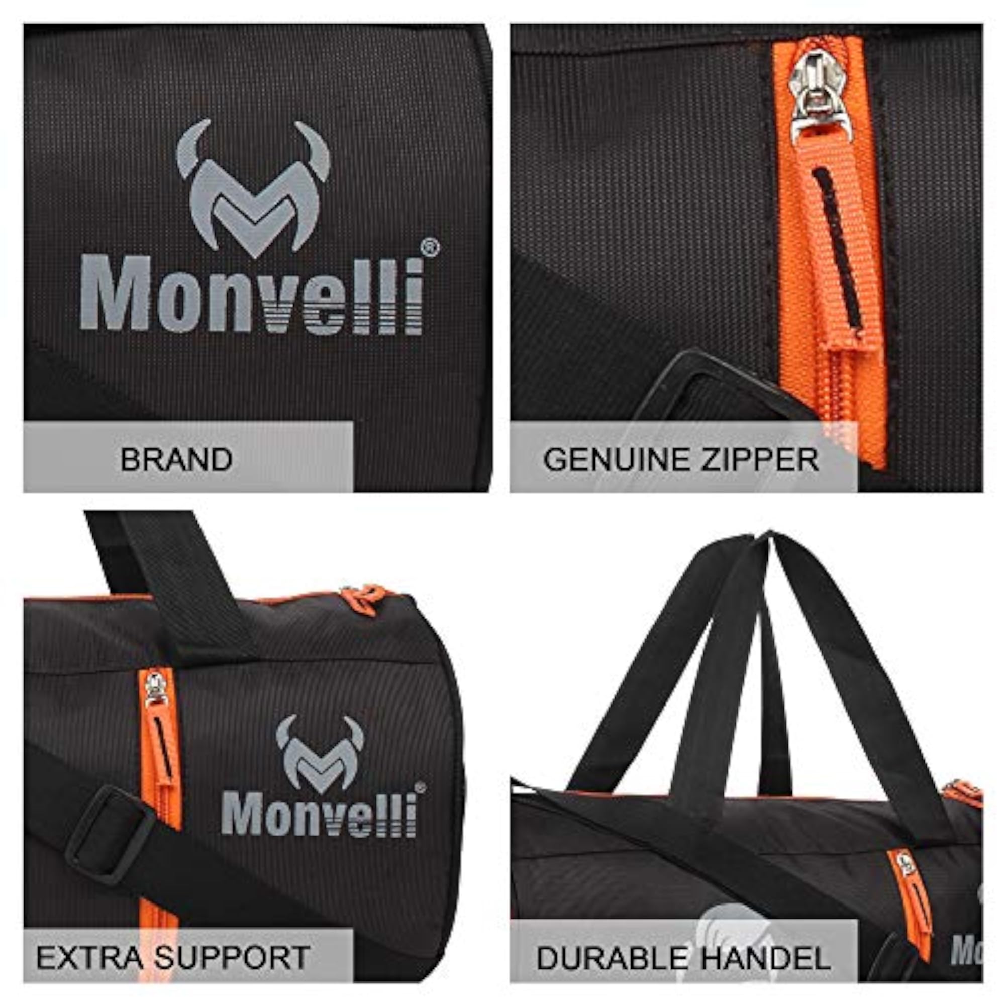 Polyester Shoulder Gym Sports Bag for Men and Women