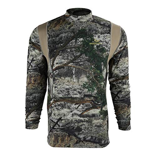 Kenai Camo Hunting Base Layer Mock Neck (MO Mountain Country, 3XL)