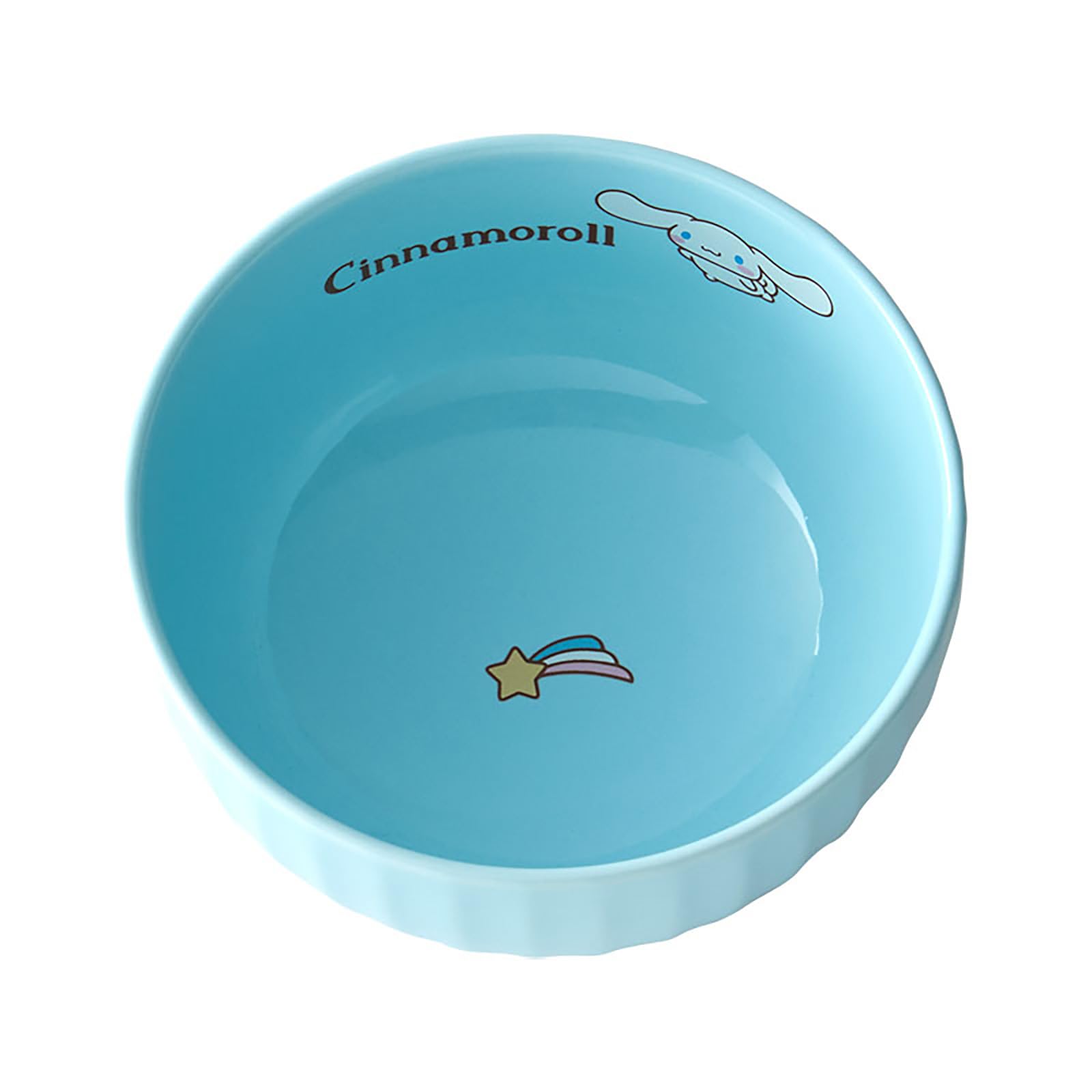 Sanrio 358657 Ceramic Rice Bowl, Cinnamoroll, Microwave, Dishwasher and Dryer Safe