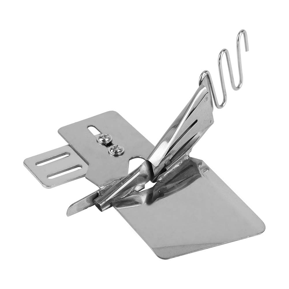 Aoicxb One Color Sewing Machine Presser Foot,Rolled Hem Hammer Foot,Sewing Machine Folder Binder Overlock Folder Adjustable Double Fold Right Angle Bias Binder Attachment Folder