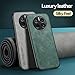 Kepuch Silklike Case for Huawei Mate 50 Pro - Cover Bumper Built-in Metal Plate for Huawei Mate 50 Pro - Green