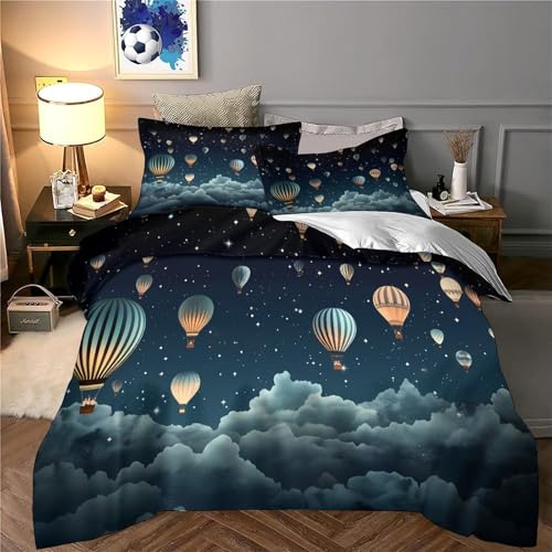 Housse de couette cheval microfibre résistante et parure de lit haut de gamme