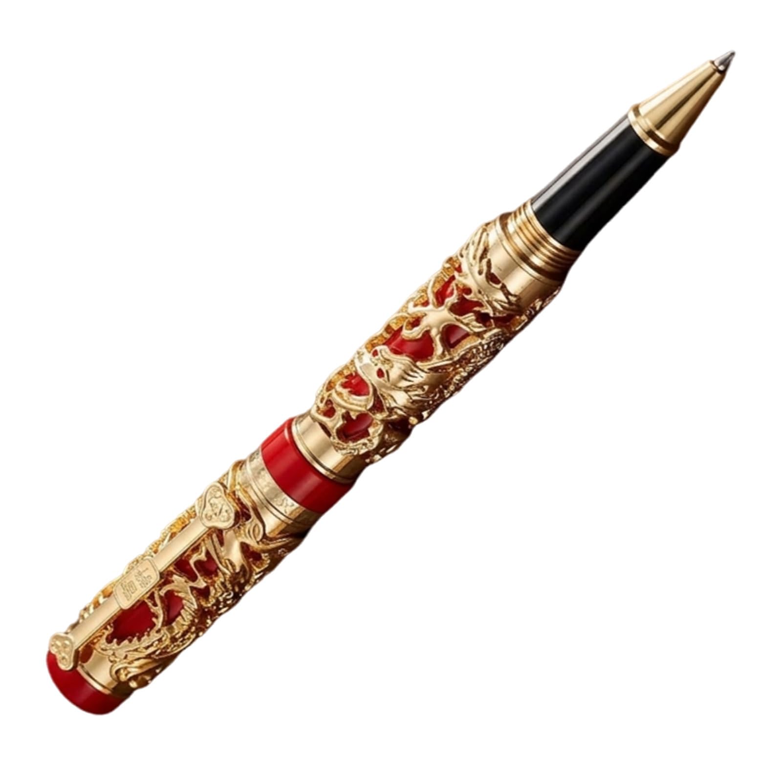 BESPORTBLE Goldener Drachen Schreibstift aus Metall für Übung und Signatur