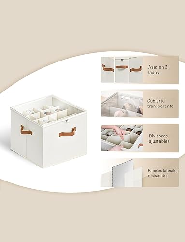 Miniatura 6 de Organizador de zapatos StorageWorks para clóset, cabe hasta 16 pares, contenedores de almacenamiento para zapatos con divisores ajustables y Beige