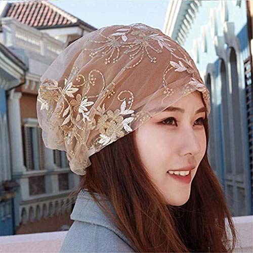 Chapeau fille mince et respirant pour nuit et climatisation