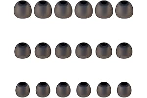 9 Pairs Soft Silicone Earbud Replacements Tips