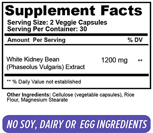 eXplicit Supplements Max Strength Keto Carb Blocker 1200mg, Minimize Cheat Meals – USA Made - 60 Caps - Image 8