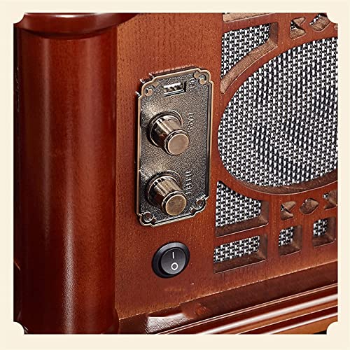 Tourne-Disque Rétro Tourne-Disque Tout en Un Phonographe Vintage Gramophone Nostalgique avec Corne de Cuivre, Haut… - Les Beatles, Paul McCartney, John Lennon, RIngo Starr, George Harrison Tourne-Disque Rétro Tourne-Disque Tout en Un Phonographe Vintage Gramophone Nostalgique avec Corne de Cuivre, Haut… – Image 4