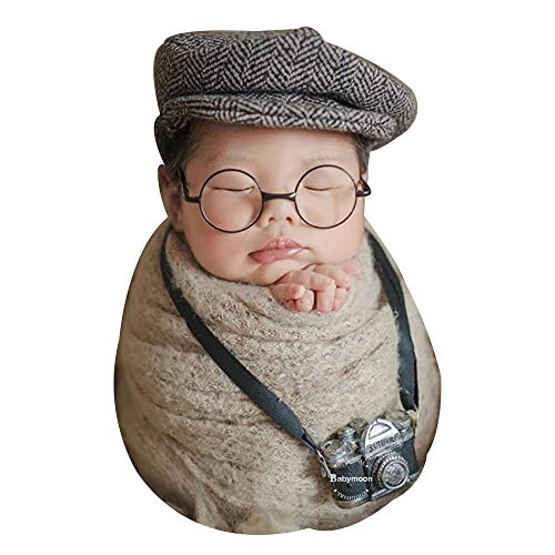Image of BabyMoon Newborn Baby Photography Photoshoot Props (Camera), 1 Count, Black