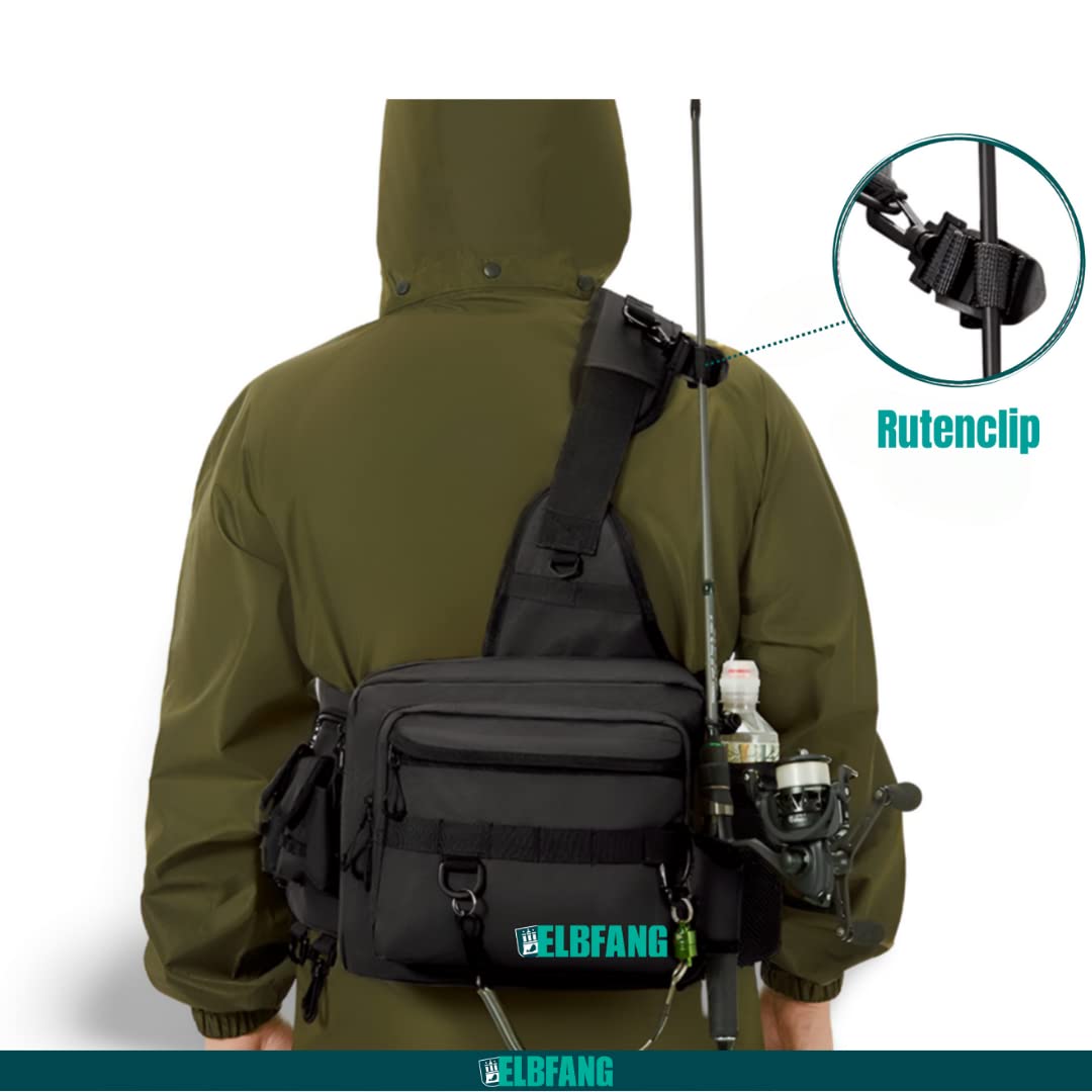 Borsa da pesca piena di scatole da pesca | completa di wobbler esche artificiali in gomma | accessori da pesca per luccio, lucioperca, pesce persico