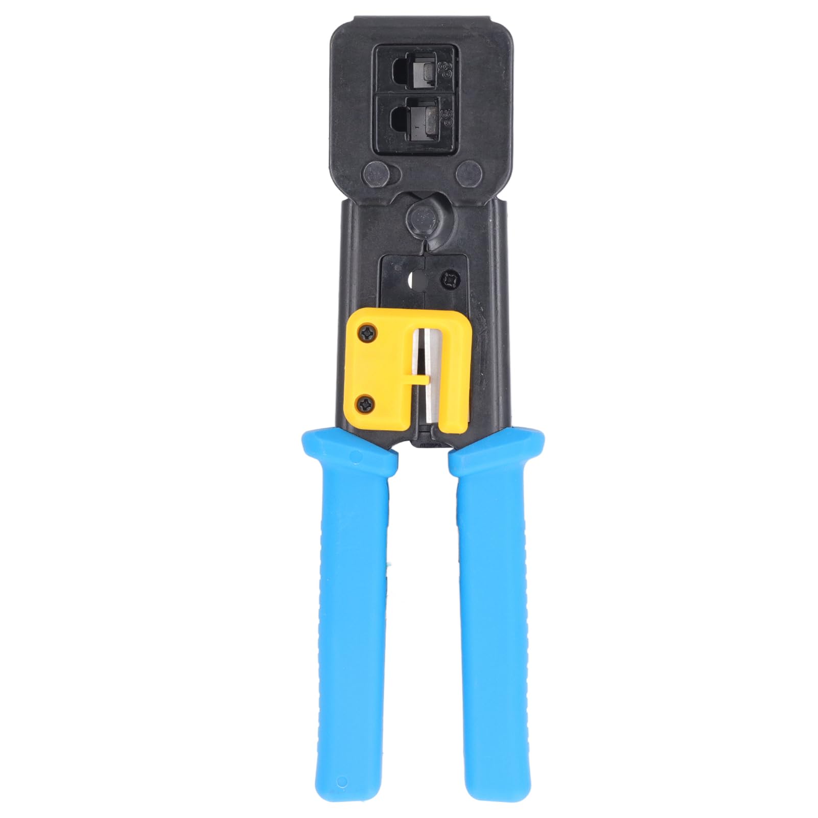 FTVOGUE Kit d'outils de Sertissage RJ45, Outil en Acier Robuste, Kit de Câbles Ethernet et Téléphoniques, qualité Professionnelle pour les Réseaux Domestiques et les Réparations