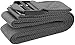 BalanceFrom 7 Piece Yoga Set, with Mat & Towel, Home Workout Equipment, Gray