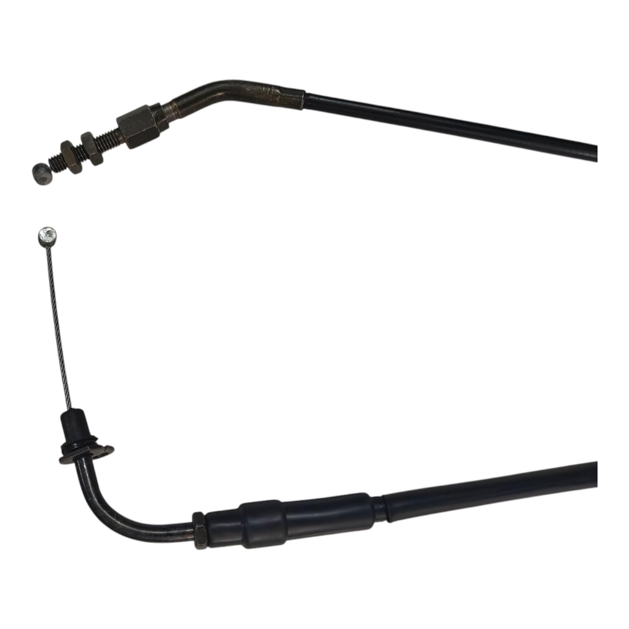 TVS Radeon BS-6 Accelerator Cable, Black, Vehicle-Specific Fit, Metal and Rubber Construction (Only for BS-6 ''2020-2024'' Models)-image-1