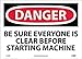 NATIONAL MARKER DANGER, BE SURE EVERYONE IS (D479PB)