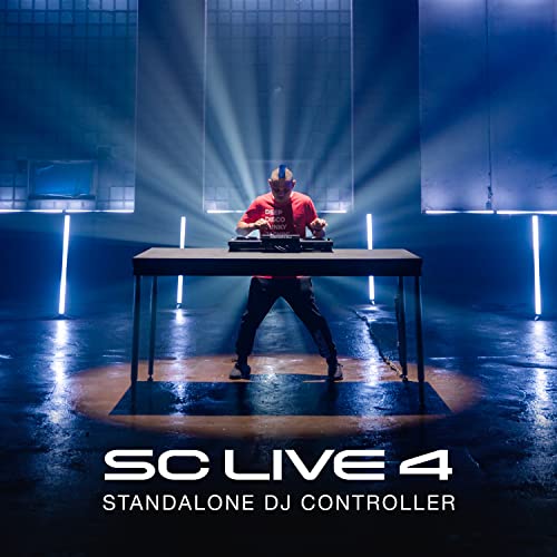 Denon Dj Sc Live 4 - Standalone Dj Controller, 4-Channel Mixer, Amazon Music Unlimited Streaming, Wi-Fi, Speakers, Serato Dj & Virtual Dj Compatible #TOP6