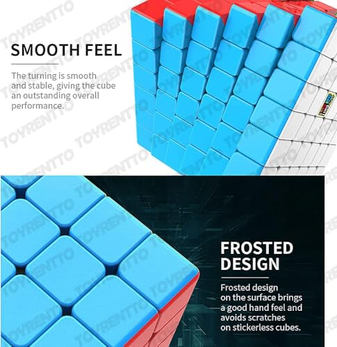 Image of Moyu Meilong 6x6 Speed Cube Smooth Turning Stickerless Puzzle Toy for Beginners and Professionals High Performance 6x6 Cube for Kids and Adults