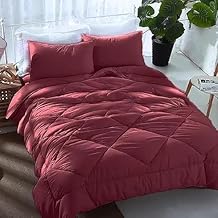 Snooze, plain winter quilt, 220 * 235 cm, Red