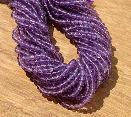 Améthyste d'Afrique perles naturelles en vrac pour collier et bracelet