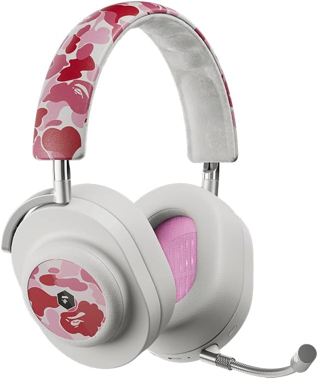 MASTER & DYNAMIC MG20 Wireless Gaming Headphones, Pink Camo