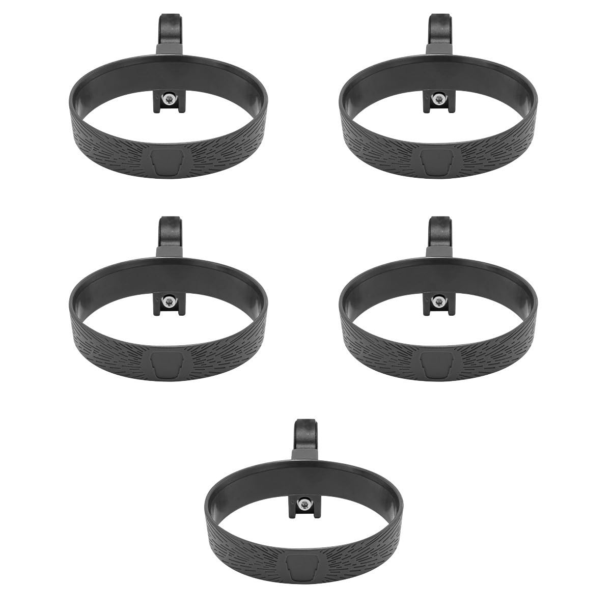 ibasenice 5 Pièces Support de Tasse de Vélo Support de Guidon pour Bouteille Eau Porte Gobelet pour Vélo Électrique Accessoire Pratique pour Cyclisme Extérieur Design Stable et Adaptable