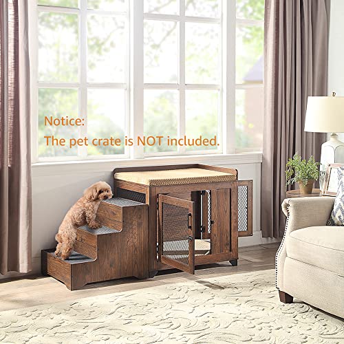 beeNbkks-Furniture-Style-Dog-Stairs-Pet-Steps-for-Small-Dogs-and-Cats-Wooden-Non-Slip-Pet-Ladder-for-Old-Injured-Pets-to-Reach-Couch-Sofa-High-Bed - Cucciolini Doodles beeNbkks-Furniture-Style-Dog-Stairs-Pet-Steps-for-Small-Dogs-and-Cats-Wooden-Non-Slip-Pet-Ladder-for-Old-Injured-Pets-to-Reach-Couch-Sofa-High-Bed
