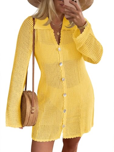 Saodimallsu crochet cover up cardigan