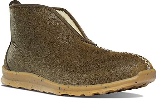 Danner Men's Forest Moc Slip-On Camp Boot, Chestnut, 8.5 D