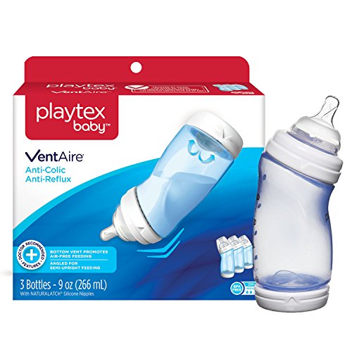 Playtex 9 Ounce Ventaire Bottles 3 Pack - Blue - B15758E0