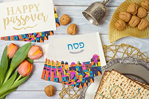 Serviettes de table de Pâque pour décoration de table Seder - 4
