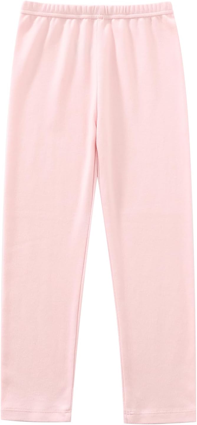 JARMAKO Toddler Girls' Soft Cotton Pants, 4-Pack Leggings, 2-6 Years - Image 6