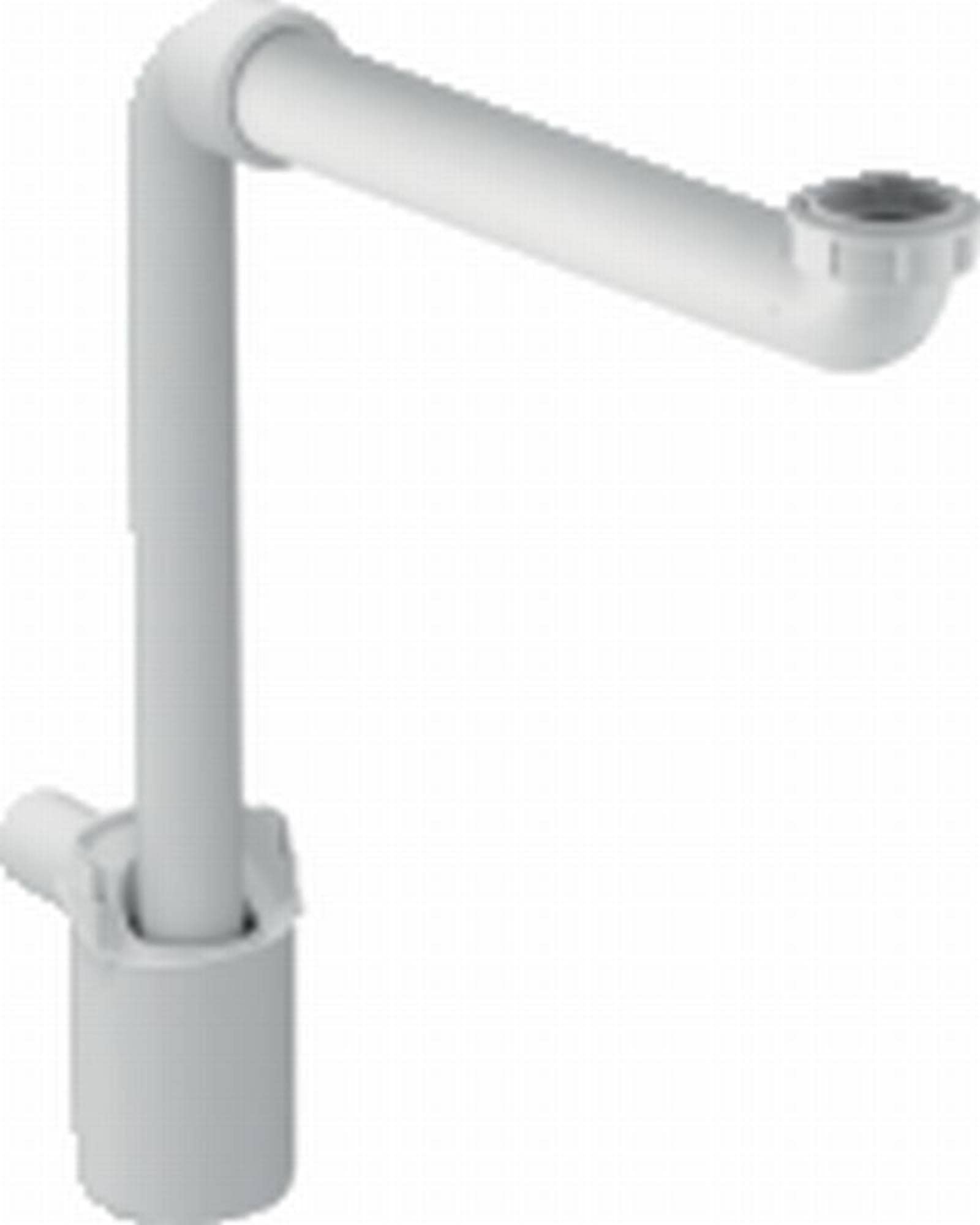 Geberit Sifón para lavabo (40 mm, 1 1/4), color blanco