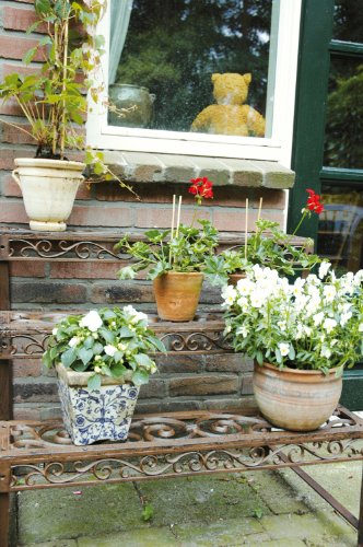 Esschert Bph33 Etagere Rettangolare In Ghisa, 79 X 66 X 49 Cm, Marrone - 2