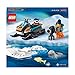 Lego City Arctic Explorer Snowmobile 60376 Building Toy Set, Snowmobile Playset with Minifigures and 2 Seal Figures for Imaginative Role Play, Fun Gift Idea for 5 Year olds