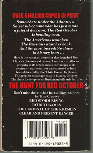The Hunt for Red October [German] B002RMVT4K Book Cover