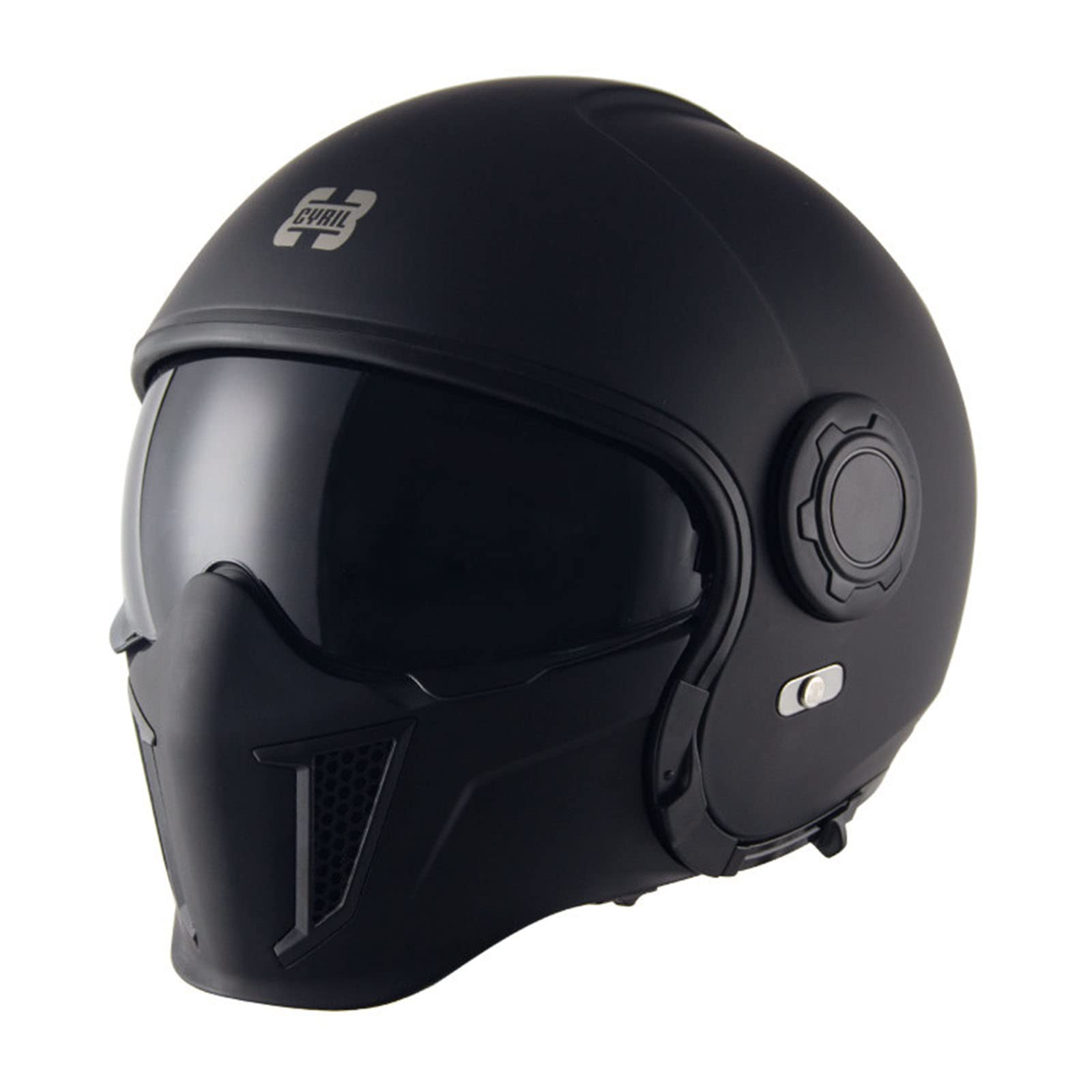Amazon.co.jp: ジェットヘルメット バイクフルフェイス ヘルメット 半