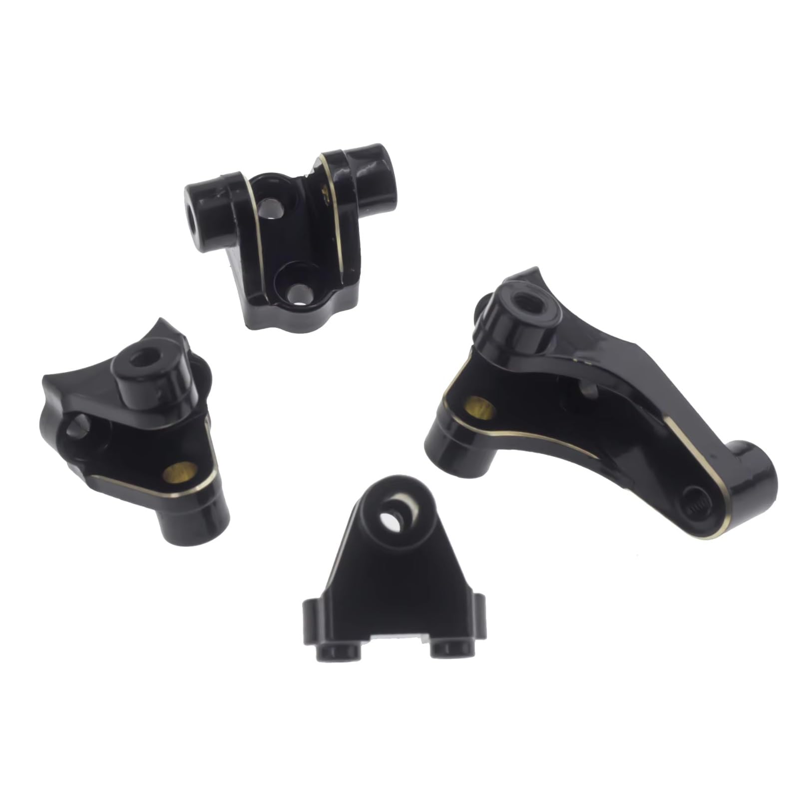 Soportes De Suspensión De Latón Para Traxxas TRX4 – Set De 4 Piezas De Eje Delantero Y Trasero Para RC Crawler