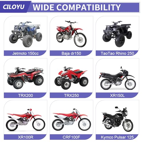 Image of PZ27 Carburetor Kit Compatible with ATV CG 125cc 150cc 250cc 4 Stroke Engine TRX200 TRX250 XR100 ATC185 XR100 CRF100 CB125 TaoTao Zongshen Lifan Quad Dirt Pit Bike Parts Assembly Accessories