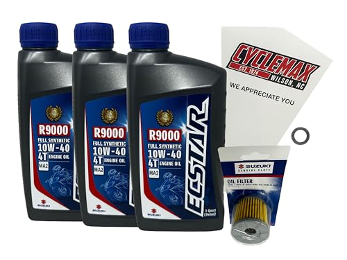 Cyclemax Full Synthetic Oil Change Kit 2003-2018 Suzuki LTZ