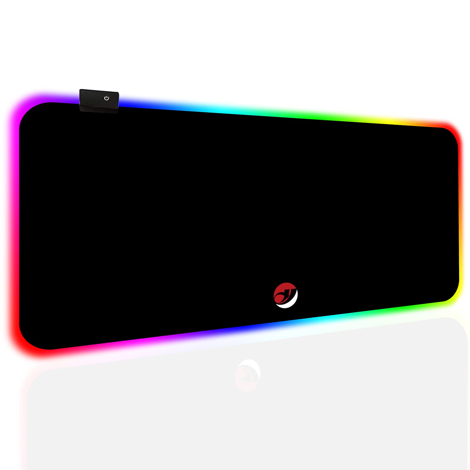 RGB Gaming Mouse Pad XL Large Extended Soft Led Mouse Pad with 11 Lighting Modes Touch Control Waterproof