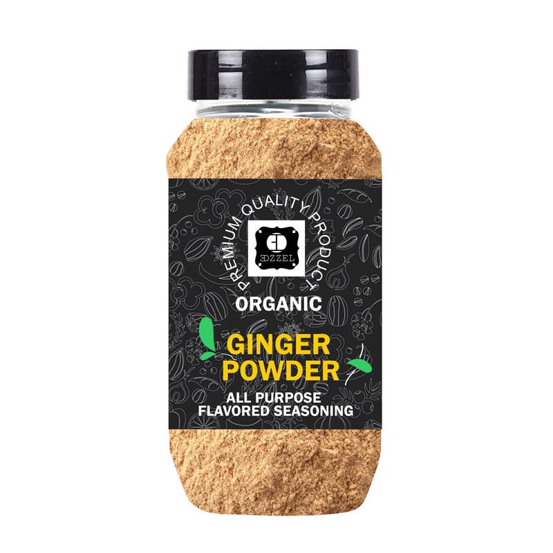 EDZZEL Polvo de jengibre natural de 283.5 g (juego de 1)
