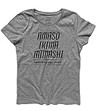 Photo Gallery 3styler t-shirt donna amaso, ikima and mimashi robot - contest of uselessness shirt - linea classic - 100% cotone 185 gr/mq (m, grigio melange) Photo Gallery 3styler t-shirt donna amaso, ikima and mimashi robot - contest of uselessness shirt - linea classic - 100% cotone 185 gr/mq (m, grigio melange)