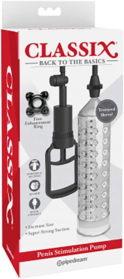 Pipedream Products Classix Penis Stimulation Pump, 8.9 Lb