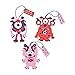 Valentine Monster Ornament Craft Kit (12 Count) Craft kit/VALENTINES DAY/