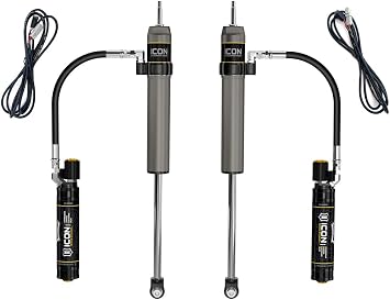 ICON, 1-3 Lift, Rear 2.5 VS RR/CDEV Shocks, Pair, Compatible with 2010-Up 4Runner, 57810EP