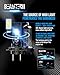 BEAMTECH H7 Light Bulb, No Adapter Need High Speed Fan 6500K Xenon White H7 Bulbs or Fog Lights Pack of 2