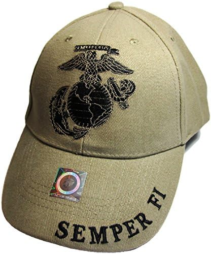 Hat Cap USMC Tan 