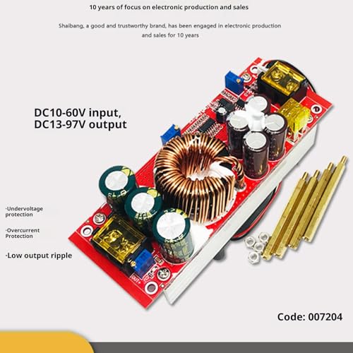 Convertisseur de tension réglable 1800W module alimentation DC - 4