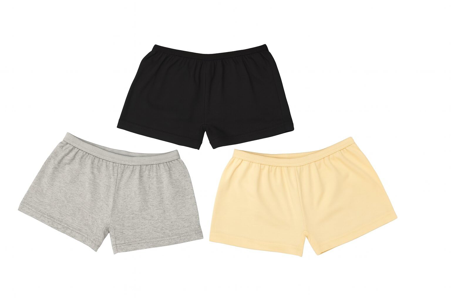 Pack of 3 Women's Cotton Soft Elastic Low Waist Boyshorts Panty | Knickers for Girls | Ultra-Soft Comfortable Stretchable Ladies Innerwear Panties-image-42