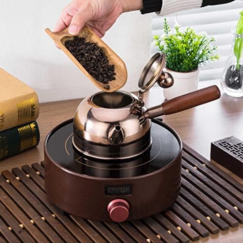 NGUMMS Teapot for Stovetop - Water Kettle Teapot - Teapot with Cool Grip Heat-resisting Handle Stainless Steel Teakettle for Tea, Coffee